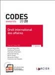 Code annoté 2020 - Droit international des affaires