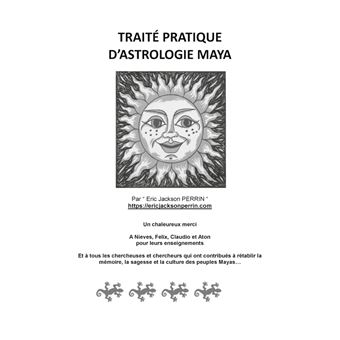 Traité Pratique d'Astrologie Maya