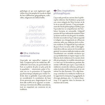 Le guide de l'ayurveda au quotidien