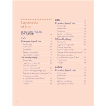 Le guide de l'ayurveda au quotidien