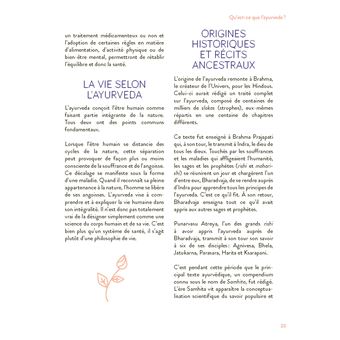 Le guide de l'ayurveda au quotidien