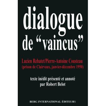 Dialogues de 'vaincus' - 1