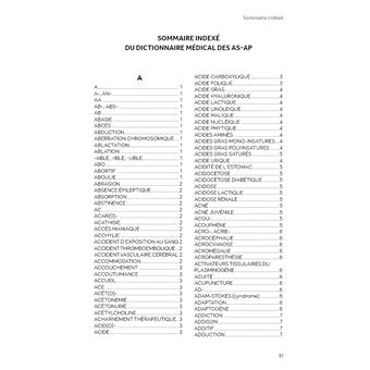 Dictionnaire médical des AS-AP