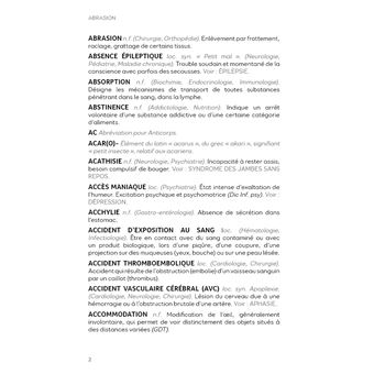 Dictionnaire médical des AS-AP