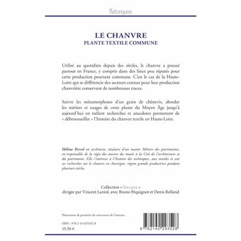 Le Chanvre, plante textile commune