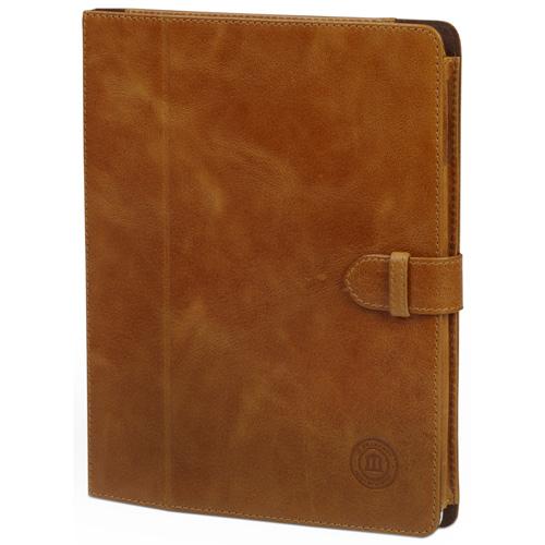 DBRAMANTE LEATHER FOLIO CASE IPAD GOLDEN TAN