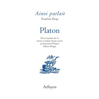 Ainsi parlait Platon