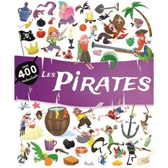 Autocollants Pirates 24 Feuilles - 315 Stickers Enfants - Déco Bouteille D'Eau Et Scrapbooking