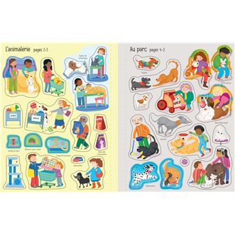 Les animaux de compagnie - Autocollants Usborne