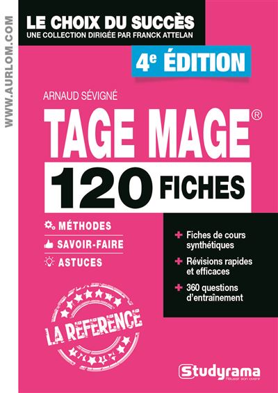 120 fiches Tage Mage