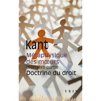 Doctrine Du Droit Broche Emmanuel Kant Achat Livre Fnac