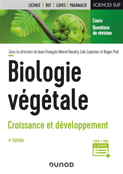 Biologie végétale : croissance et vieillissement