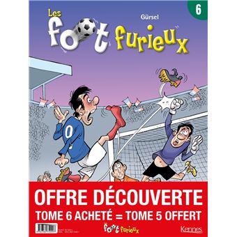 Les Foots furieux - pack T06 acheté = T05 offert - 2020