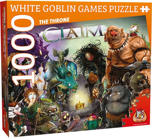 Puzzle Claim : The Throne White Goblin Games 1000 Pièces