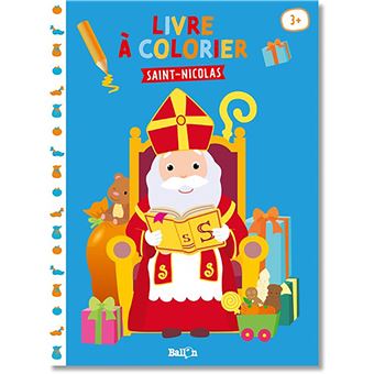 Livre à colorier Saint-Nicolas