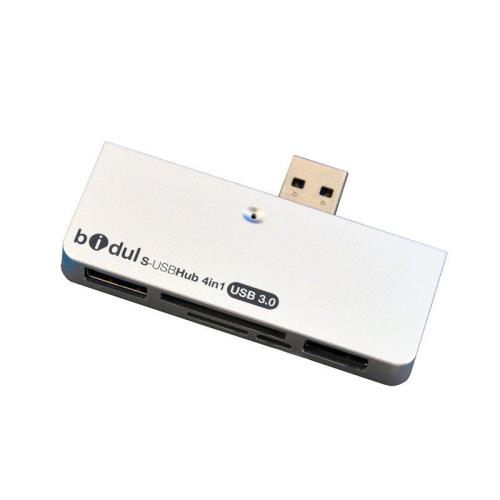 Hub Bidulanco 2 ports USB 3.0 + Lecteur de carte 4-en-1 pour Microsoft Surface