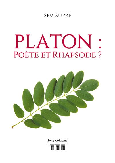 Platon Poète et Rhapsode