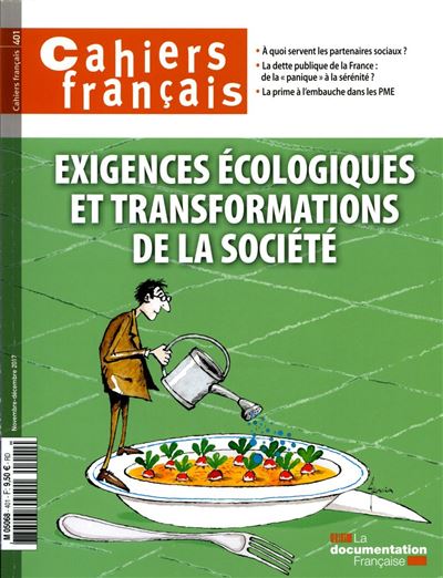 Exigences écologiques et transformations de la société -  La Documentation Française - broché