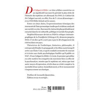 De Caligari à Hitler