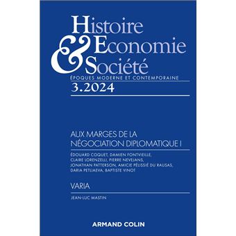 Histoire, Economie et Société 3/2024