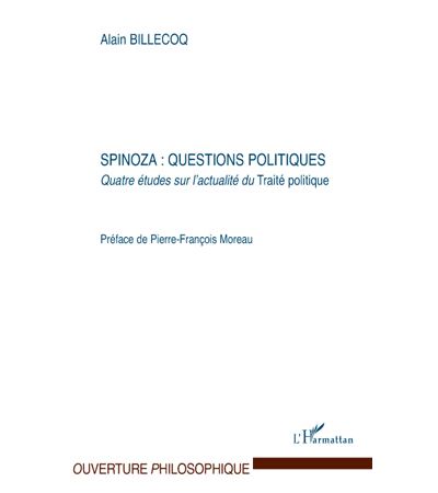 Spinoza : questions politiques