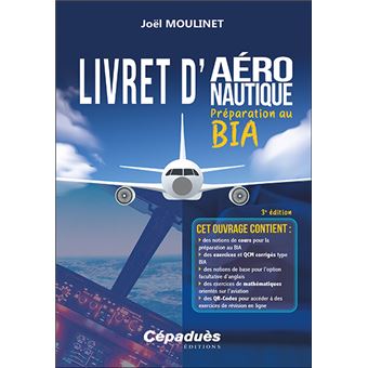Livret D Aeronautique Preparation Au Bia Broche Joel Moulinet Achat Livre Fnac