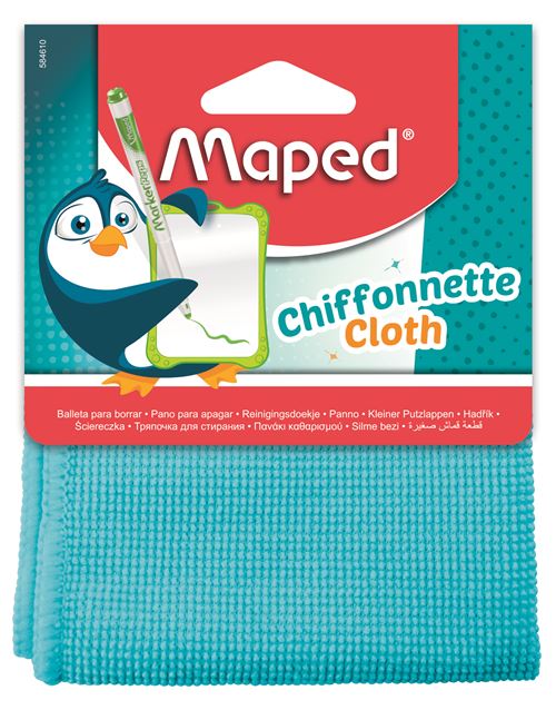 Chiffonnette microfibre Maped pour ardoise Modèle aléatoire