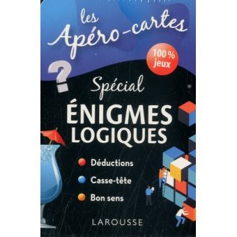 Apéro-cartes Enigmes logiques