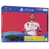 PS4 500gb + Fifa 20 + PS 14 days extra contro