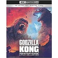 Godzilla / Kong Monsterverse 5 Film Collection Blu-ray 4K Ultra HD