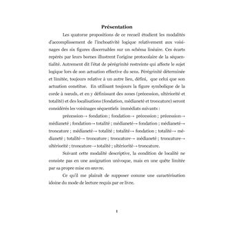 120 Propositions dans la raison privative de la catégorisation du possible - Série 4-2