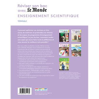 Réviser son bac avec le Monde : Enseignement scientifique 2021