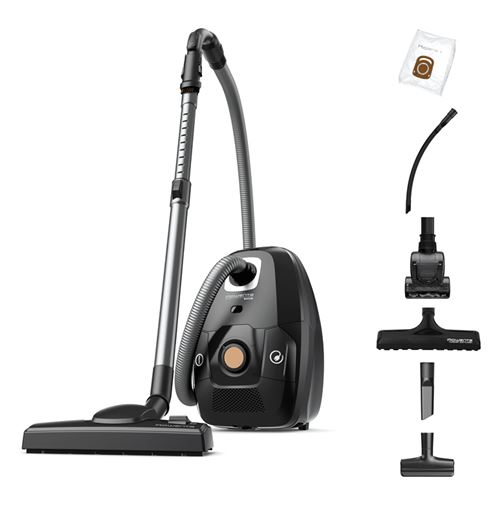 Seb Rowenta Green Force Ro6189Ea - Aspirateur - Traineau - Sac - Noir