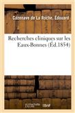 Recherches cliniques sur les Eaux-Bonnes