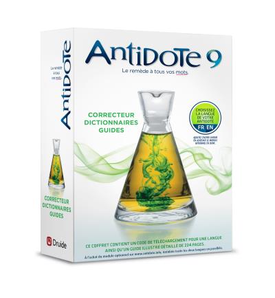 Antidote 9 - Correcteur Et Dictionnaires Pour Le Francais Ou L'Anglais Druide: Posologie Cuide D'Utilisation D'Antidote 9