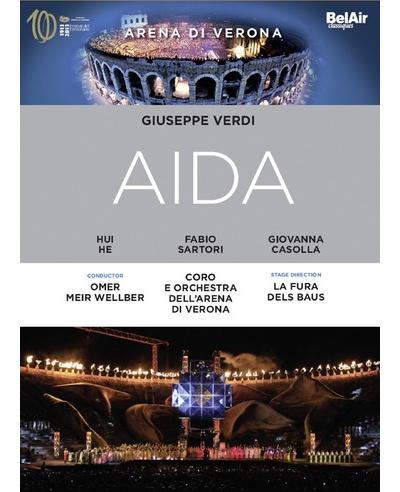 Aida - Arènes de Verone juin 2013 - La fura del baus DVD