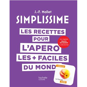 SIMPLISSIME Les recettes pour l'apéro les + faciles du monde + magnet