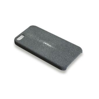 Etui Hadoro pour iPhone 5S, Galuchat Noir