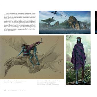 Tout l'art d'Avatar, la voie de l'eau