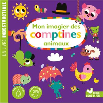 Mon imagier des comptines - animaux