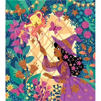 Paillettes sorcières - mini boîte avec accessoires