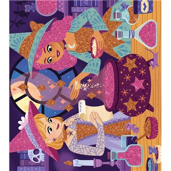 Paillettes sorcières - mini boîte avec accessoires