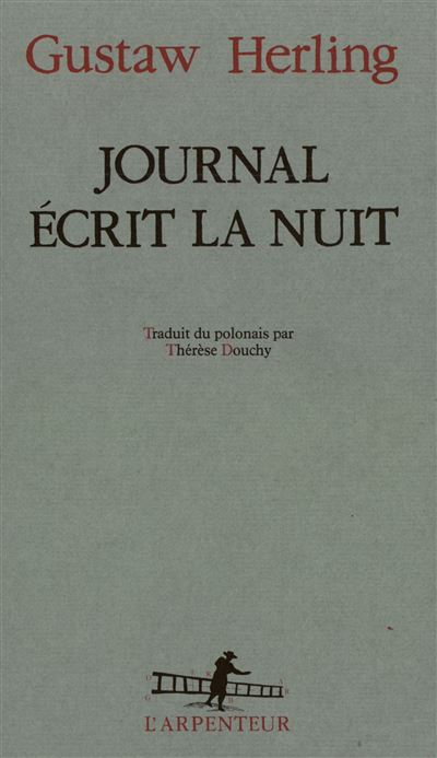 Journal écrit la nuit - Gustaw Herling - (donnée non spécifiée)