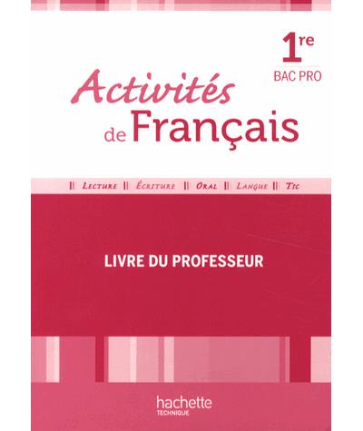 Activités de français 1ère Bac pro
