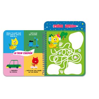 Mon feutre magique les véhicules - avec feutre à réservoir d'eau