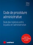Code de procédure administrative 2022