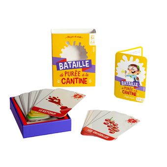 Bataille de purée à la cantine ! - 5 ans et +