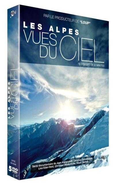 Coffret Les Alpes vues du ciel DVD