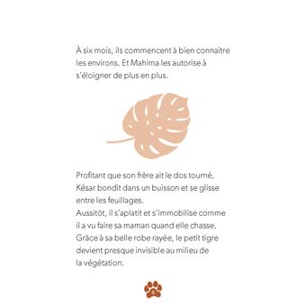 Défis nature   Premières lectures   Un petit tigre audacieux