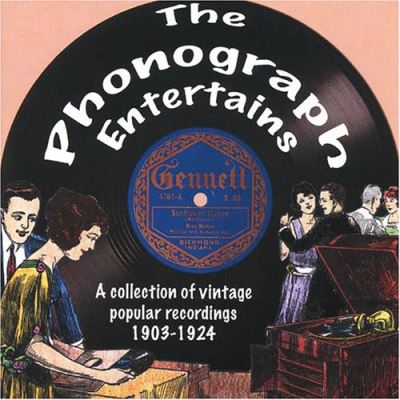 Phonograph entertains collection of vintage